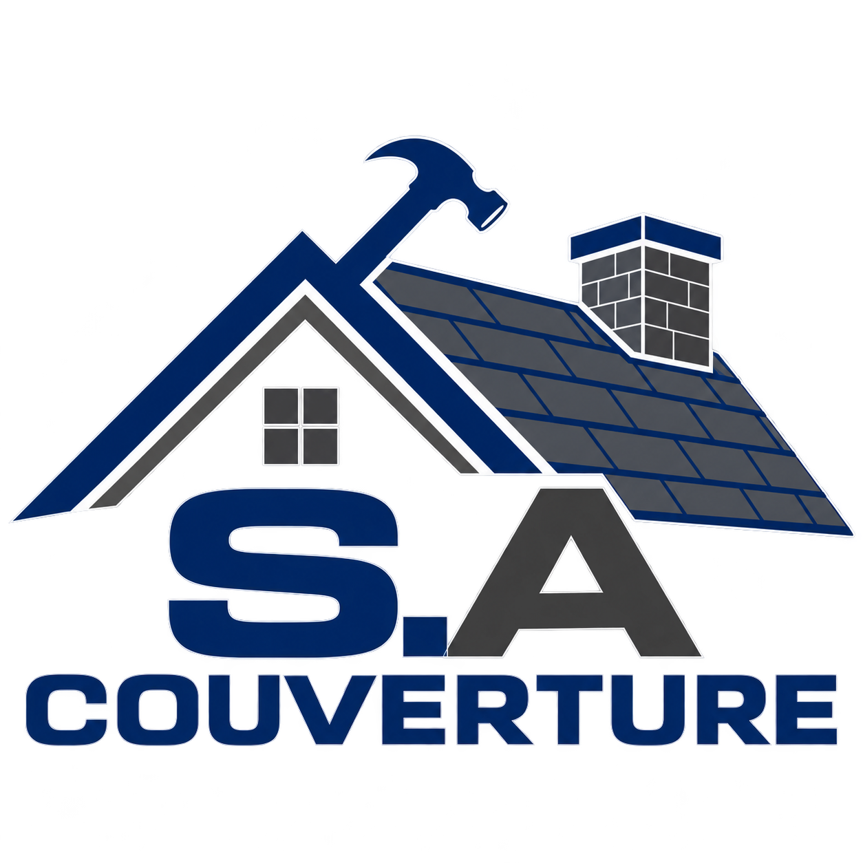 Logo S.A Couverture, artisan couvreur à Mesnils-sur-Iton